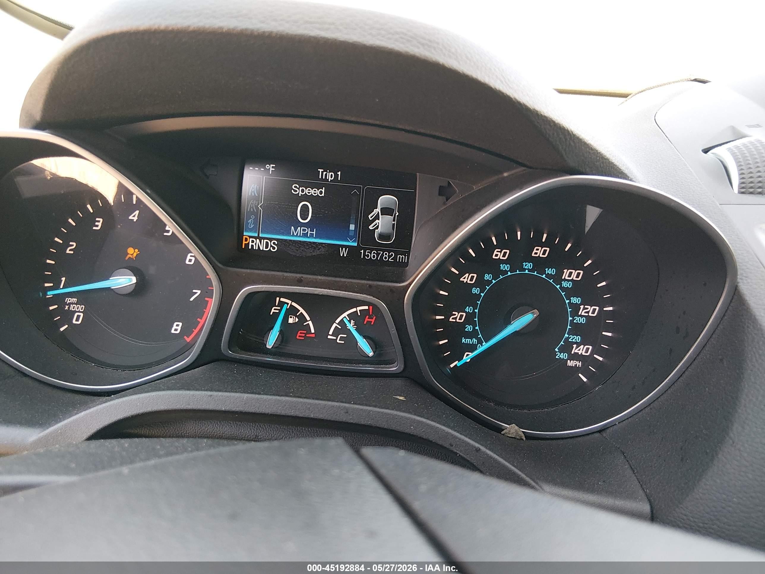 2015 Ford Escape Titanium White vin: 1FMCU9JX7FUC12666