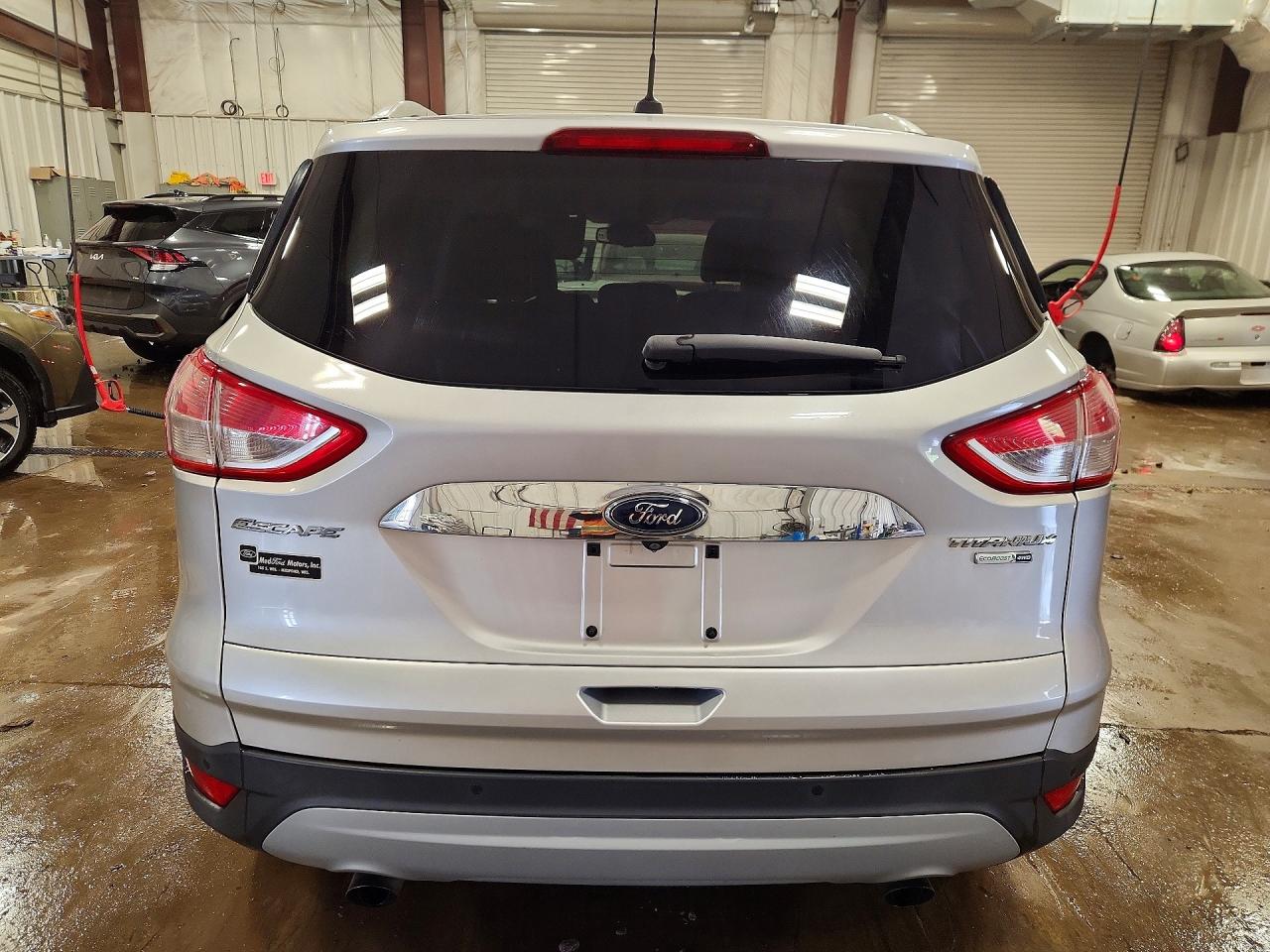 2015 Ford Escape Titanium Silver vin: 1FMCU9JX7FUC79624
