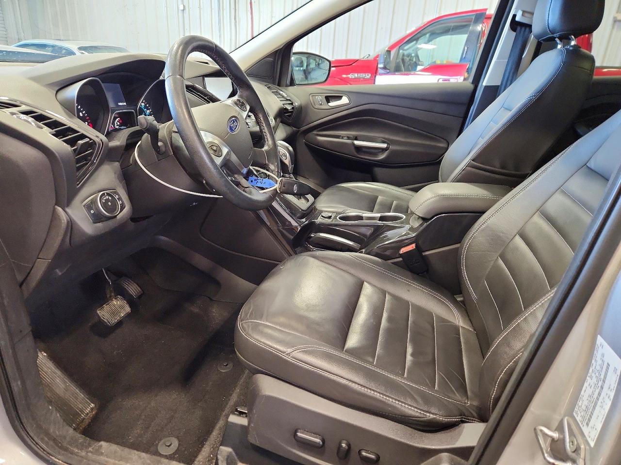 2015 Ford Escape Titanium Silver vin: 1FMCU9JX7FUC79624