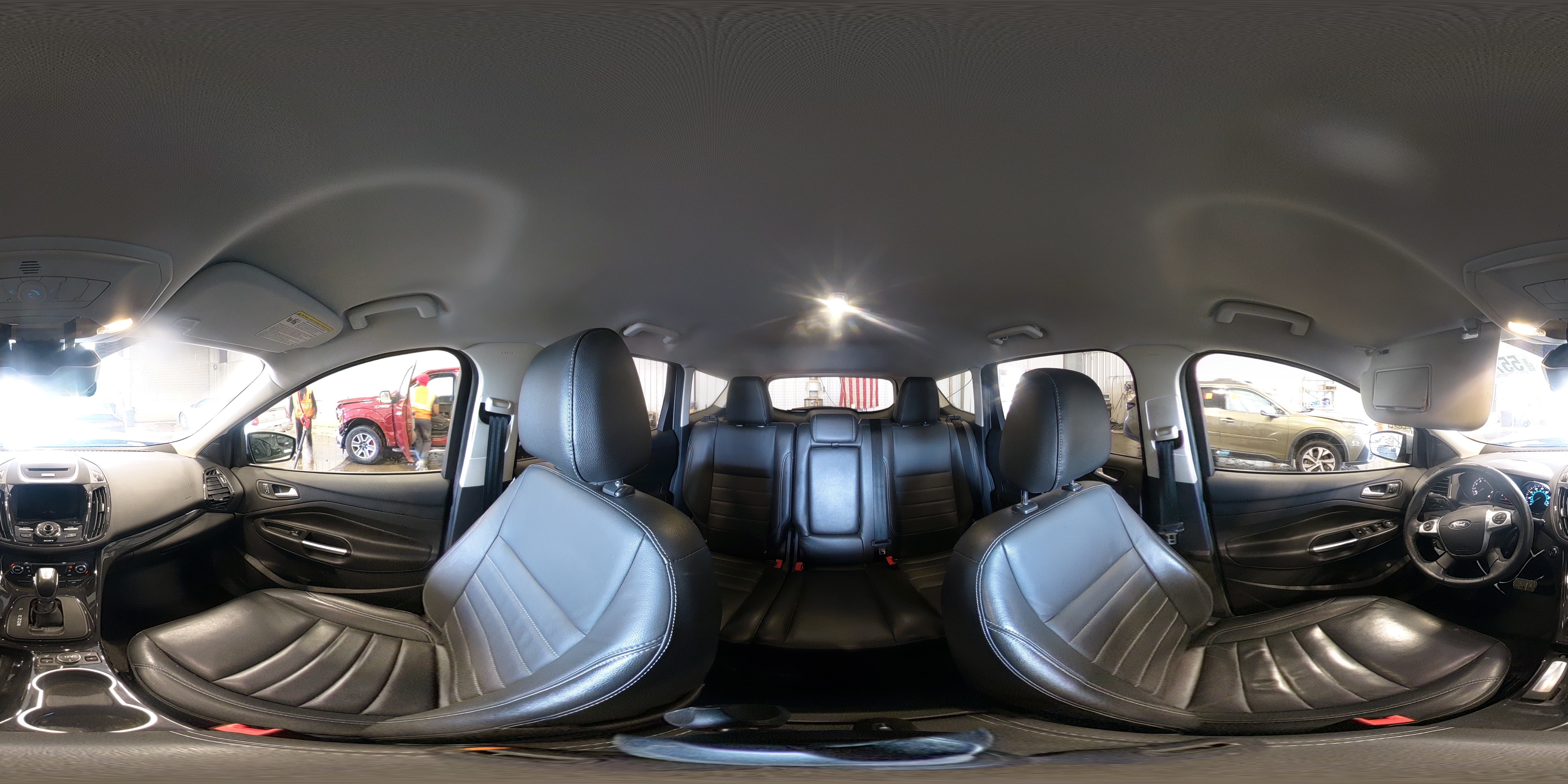 2015 Ford Escape Titanium Silver vin: 1FMCU9JX7FUC79624
