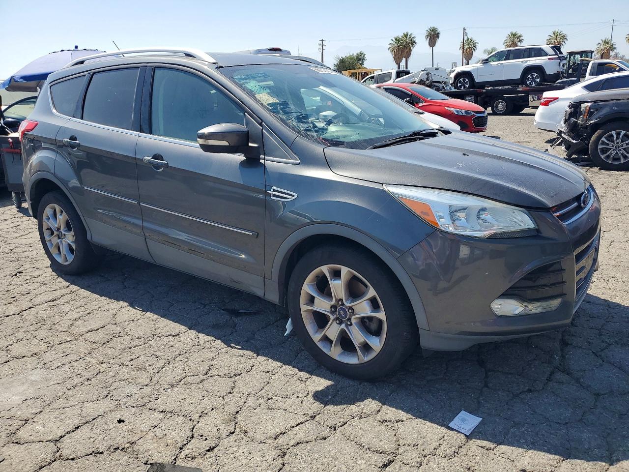 2015 Ford Escape Titanium Gray vin: 1FMCU9JX8FUA08815