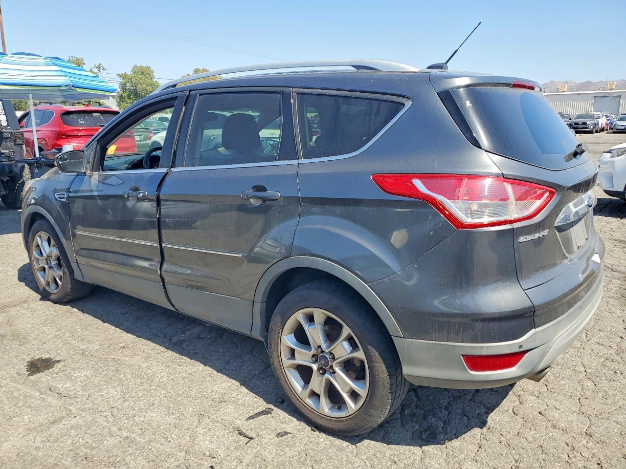 2015 Ford Escape Titanium Gray vin: 1FMCU9JX8FUA08815