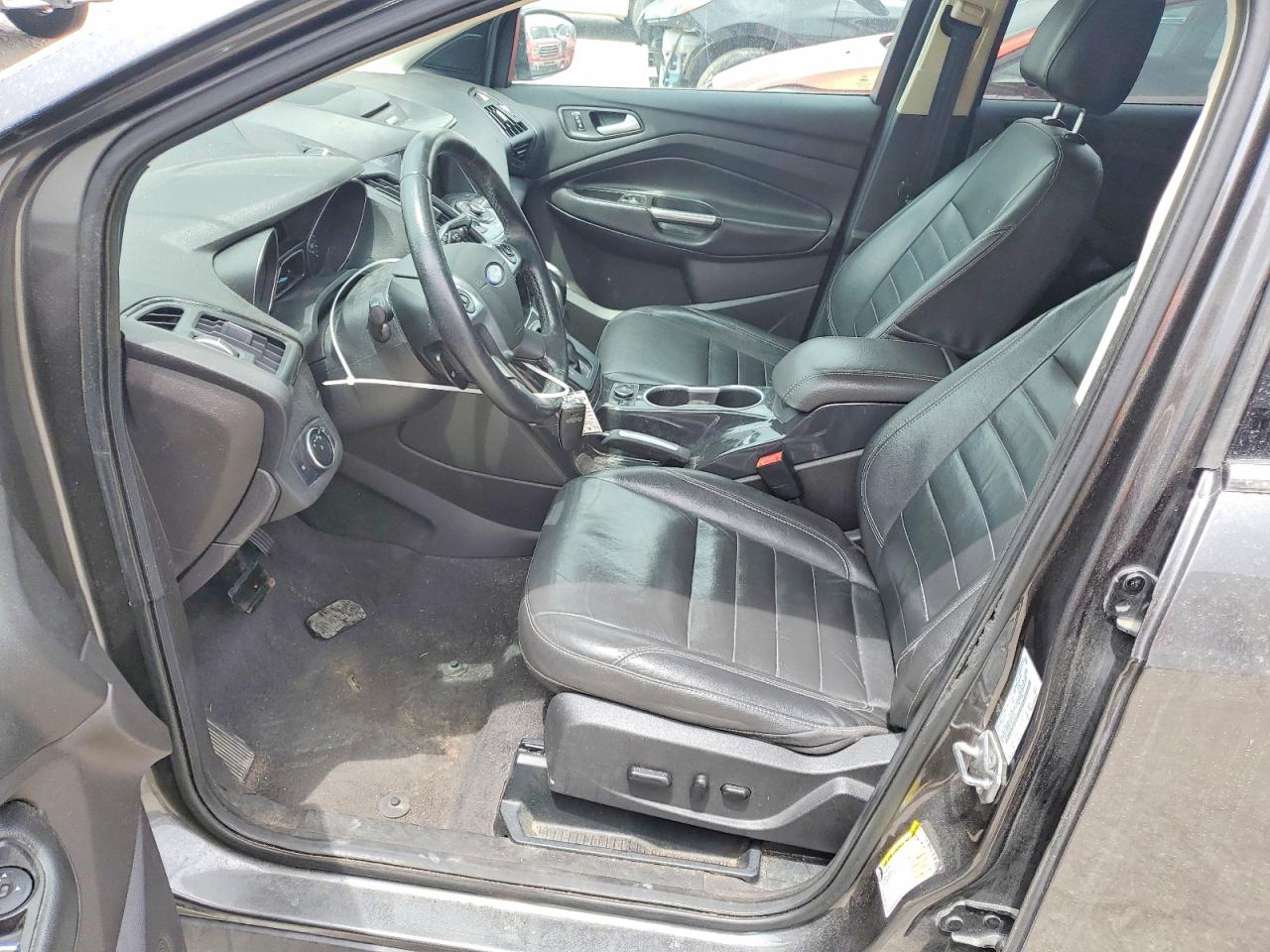 2015 Ford Escape Titanium Charcoal vin: 1FMCU9JX8FUB13614
