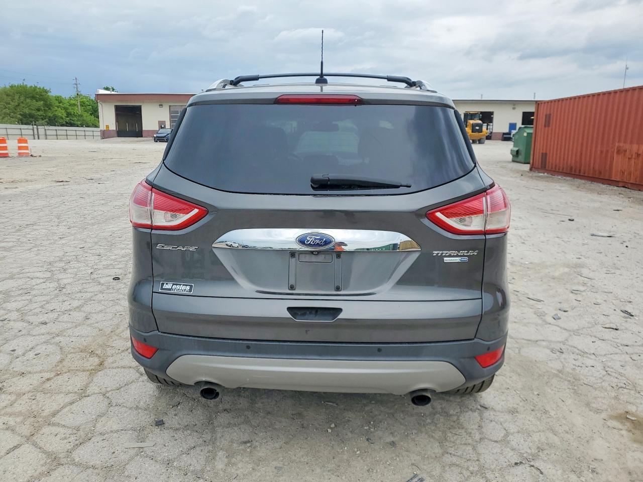 2015 Ford Escape Titanium Charcoal vin: 1FMCU9JX8FUB13614
