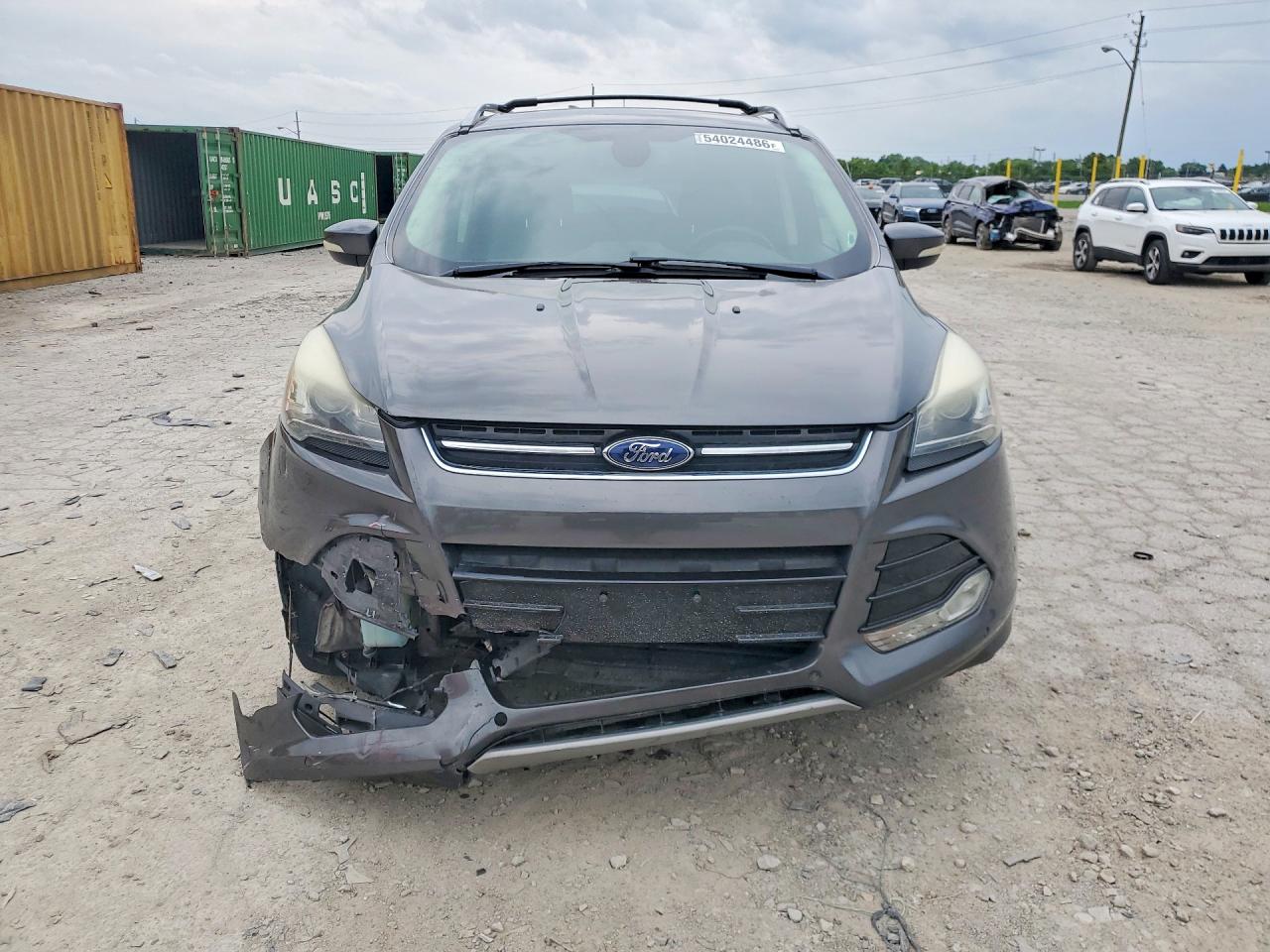 2015 Ford Escape Titanium Charcoal vin: 1FMCU9JX8FUB13614