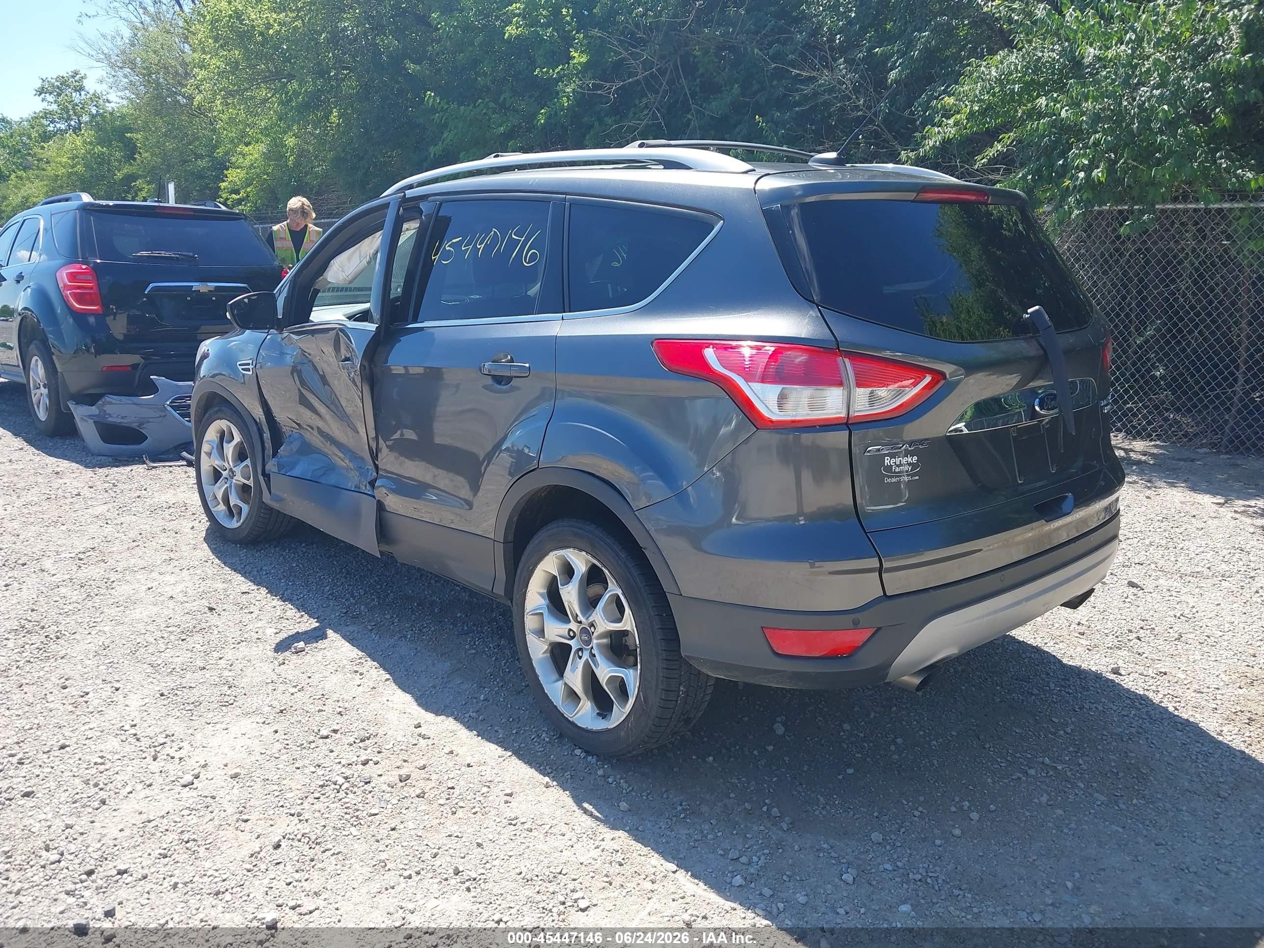 2015 Ford Escape Titanium Black vin: 1FMCU9JX8FUC23949