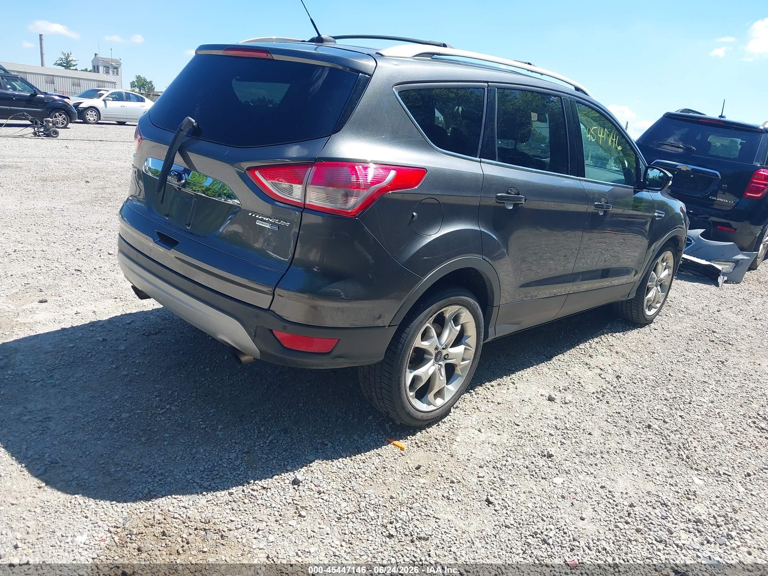 2015 Ford Escape Titanium Black vin: 1FMCU9JX8FUC23949