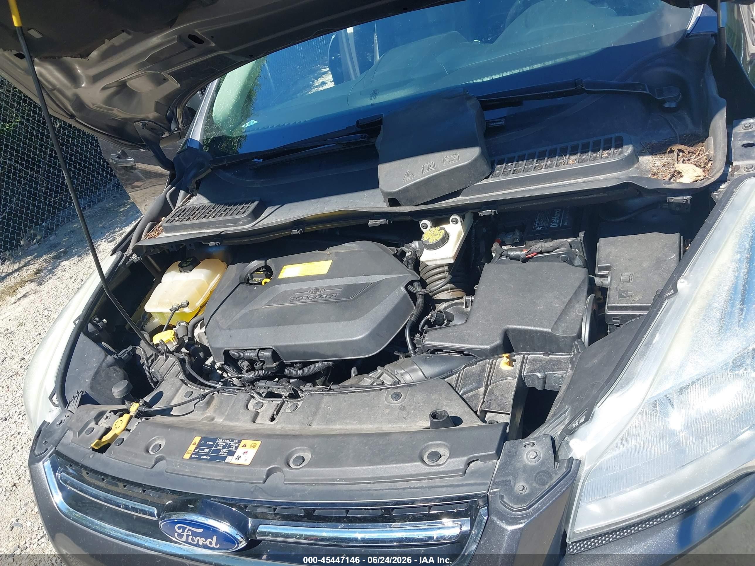 2015 Ford Escape Titanium Black vin: 1FMCU9JX8FUC23949
