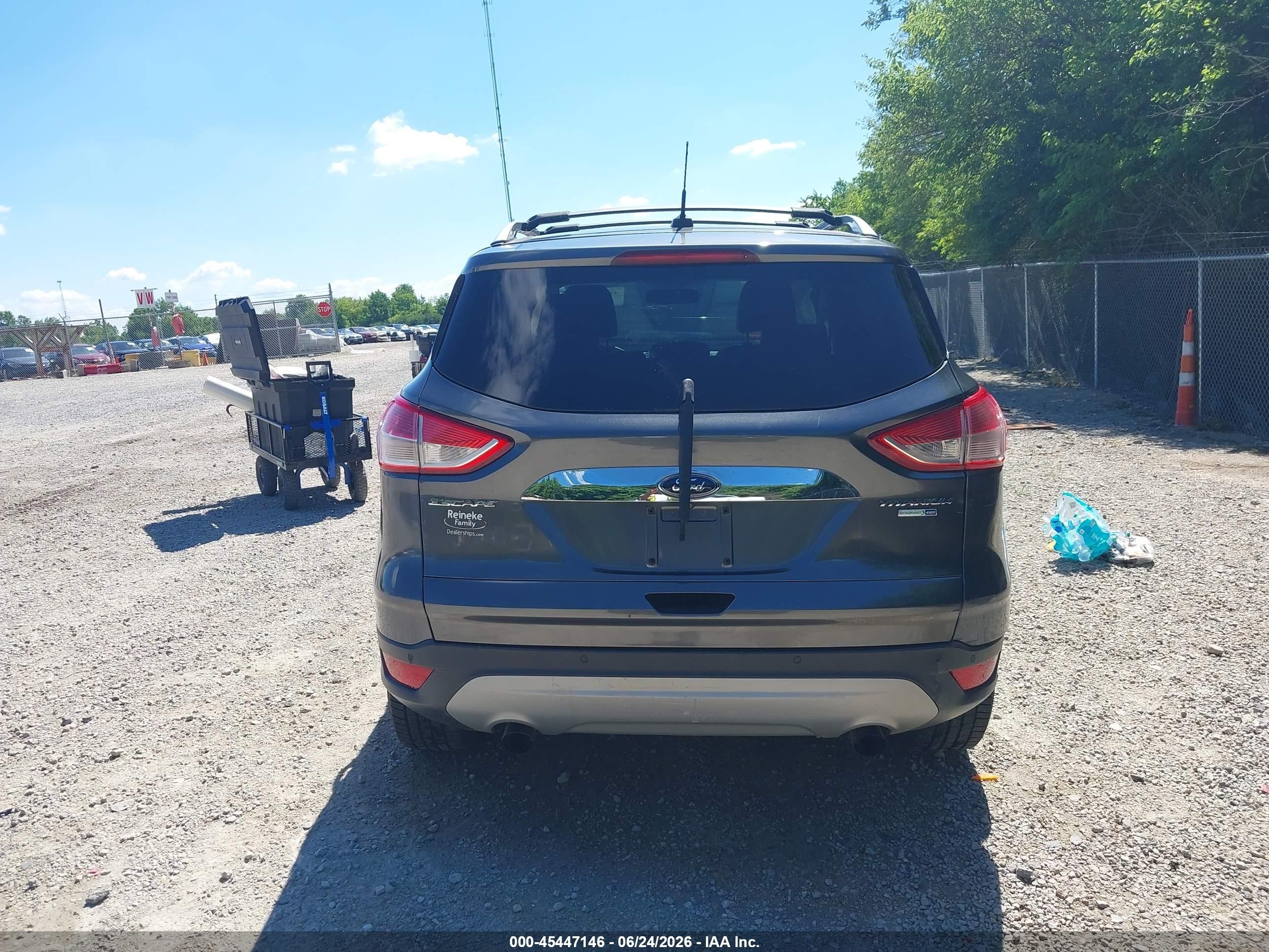 2015 Ford Escape Titanium Black vin: 1FMCU9JX8FUC23949