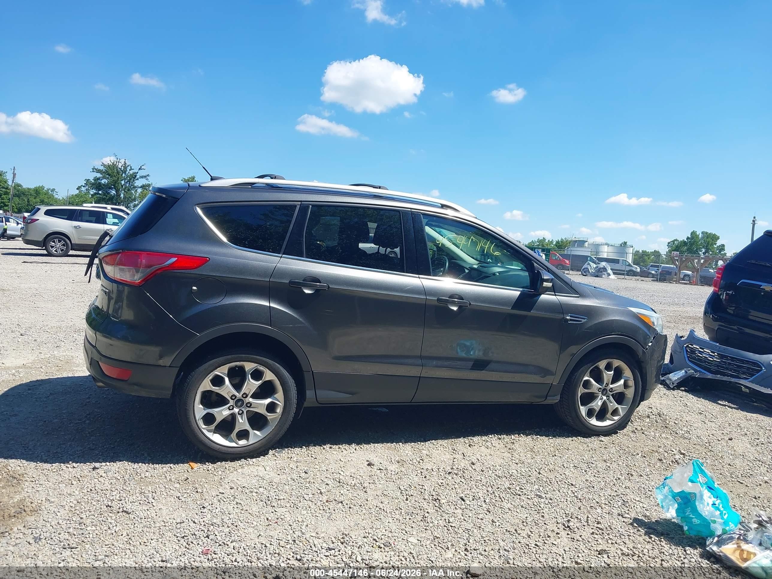 2015 Ford Escape Titanium Black vin: 1FMCU9JX8FUC23949
