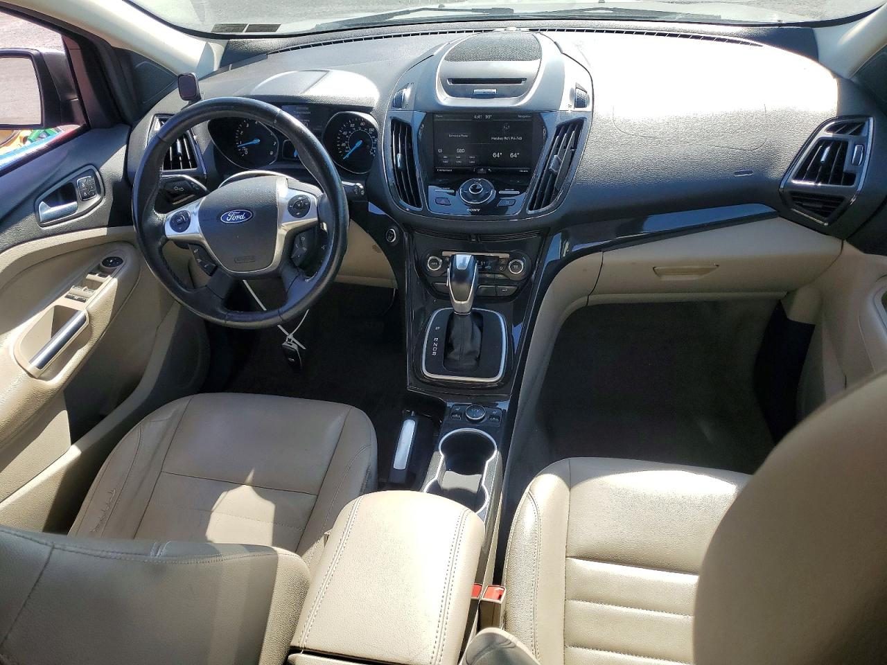 2014 Ford Escape Titanium Gray vin: 1FMCU9JX9EUB52677