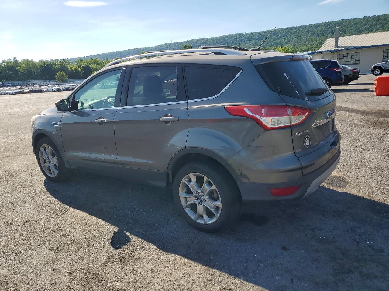 2014 Ford Escape Titanium Gray vin: 1FMCU9JX9EUB52677