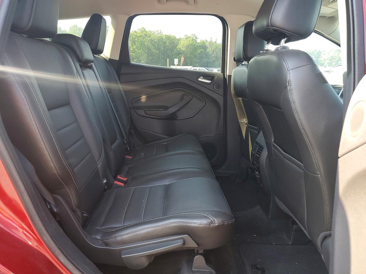 2014 Ford Escape Titanium Красный vin: 1FMCU9JX9EUB57846
