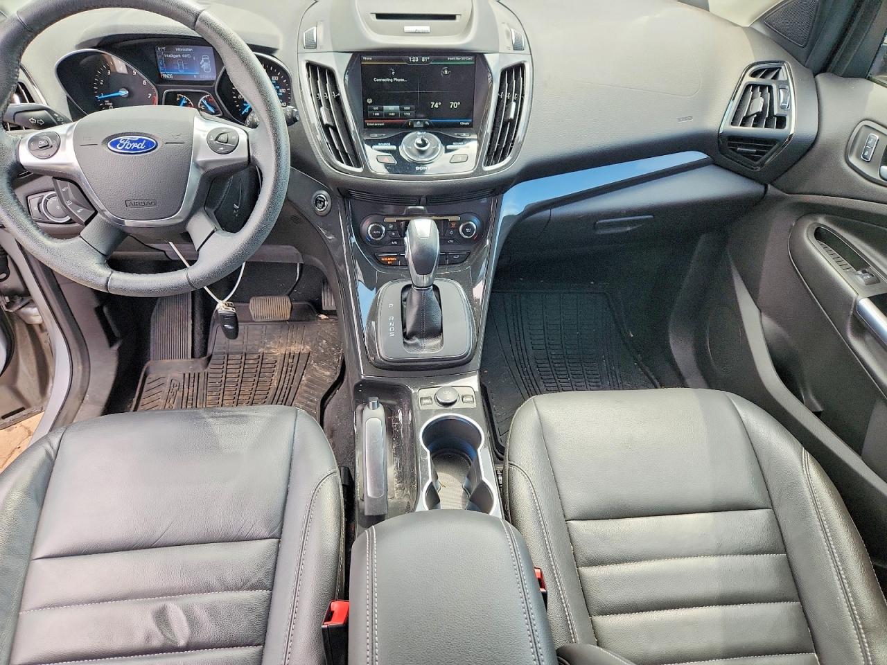 2015 Ford Escape Titanium Silver vin: 1FMCU9JX9FUA97360