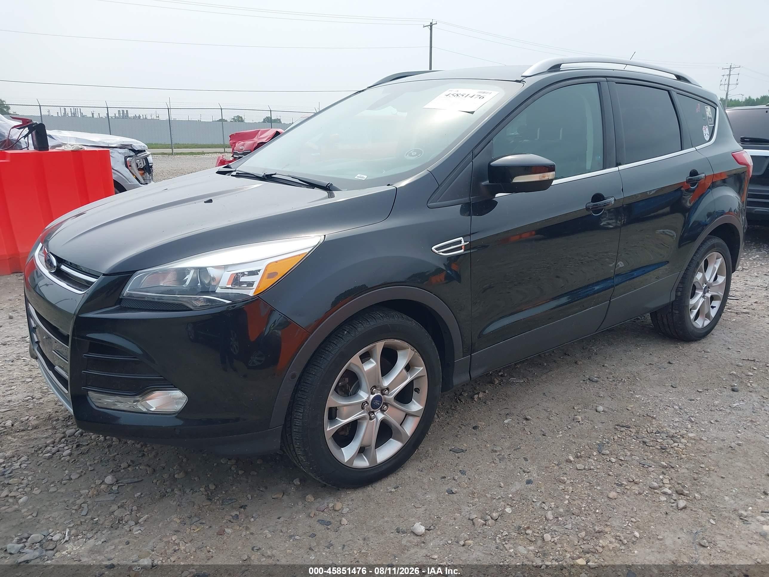 2015 Ford Escape Titanium Black vin: 1FMCU9JX9FUB60490