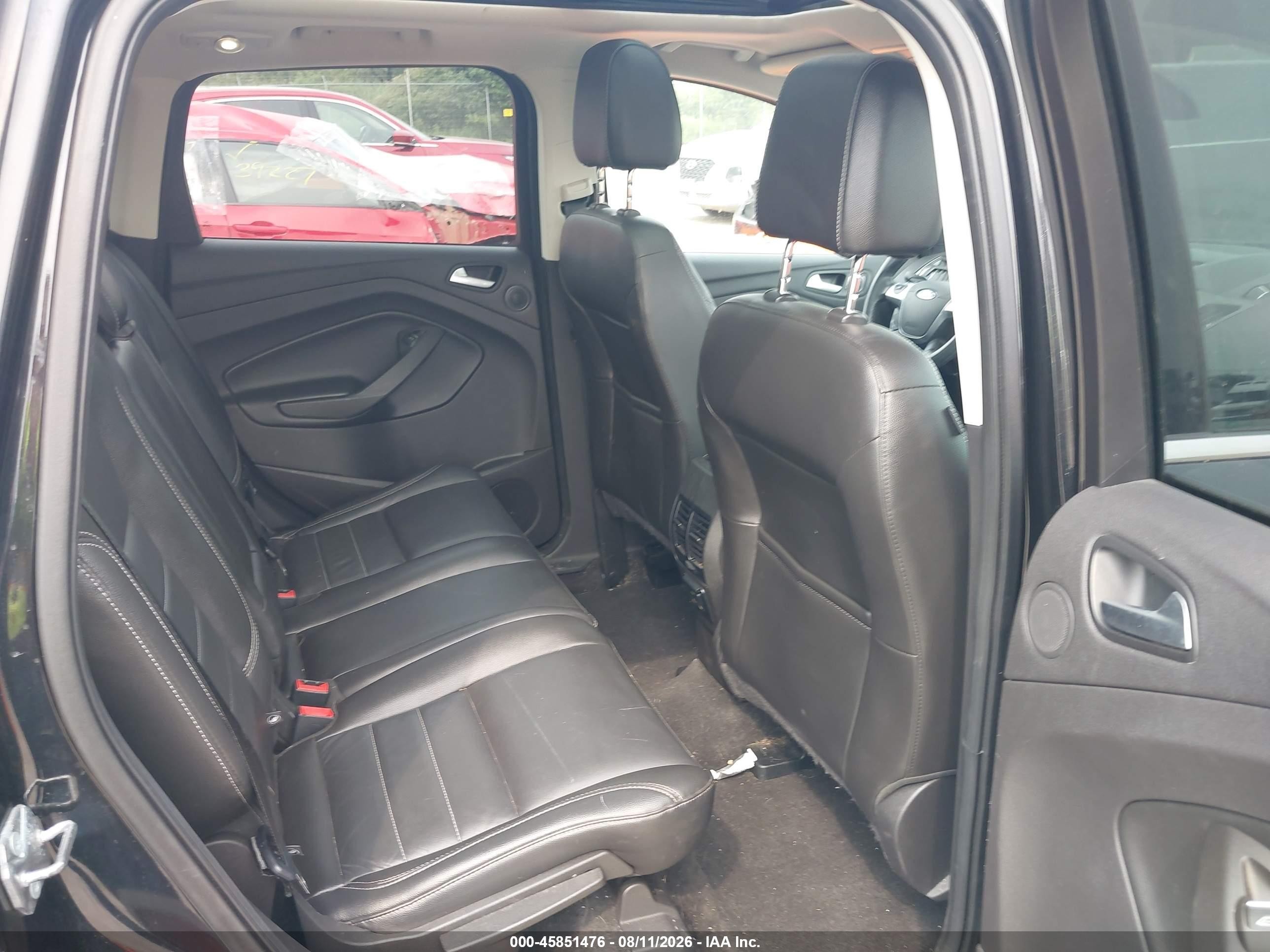 2015 Ford Escape Titanium Black vin: 1FMCU9JX9FUB60490