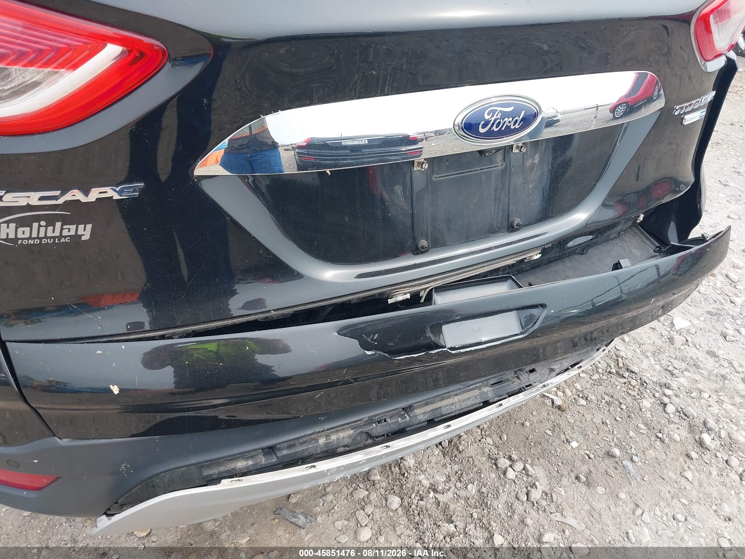 2015 Ford Escape Titanium Black vin: 1FMCU9JX9FUB60490