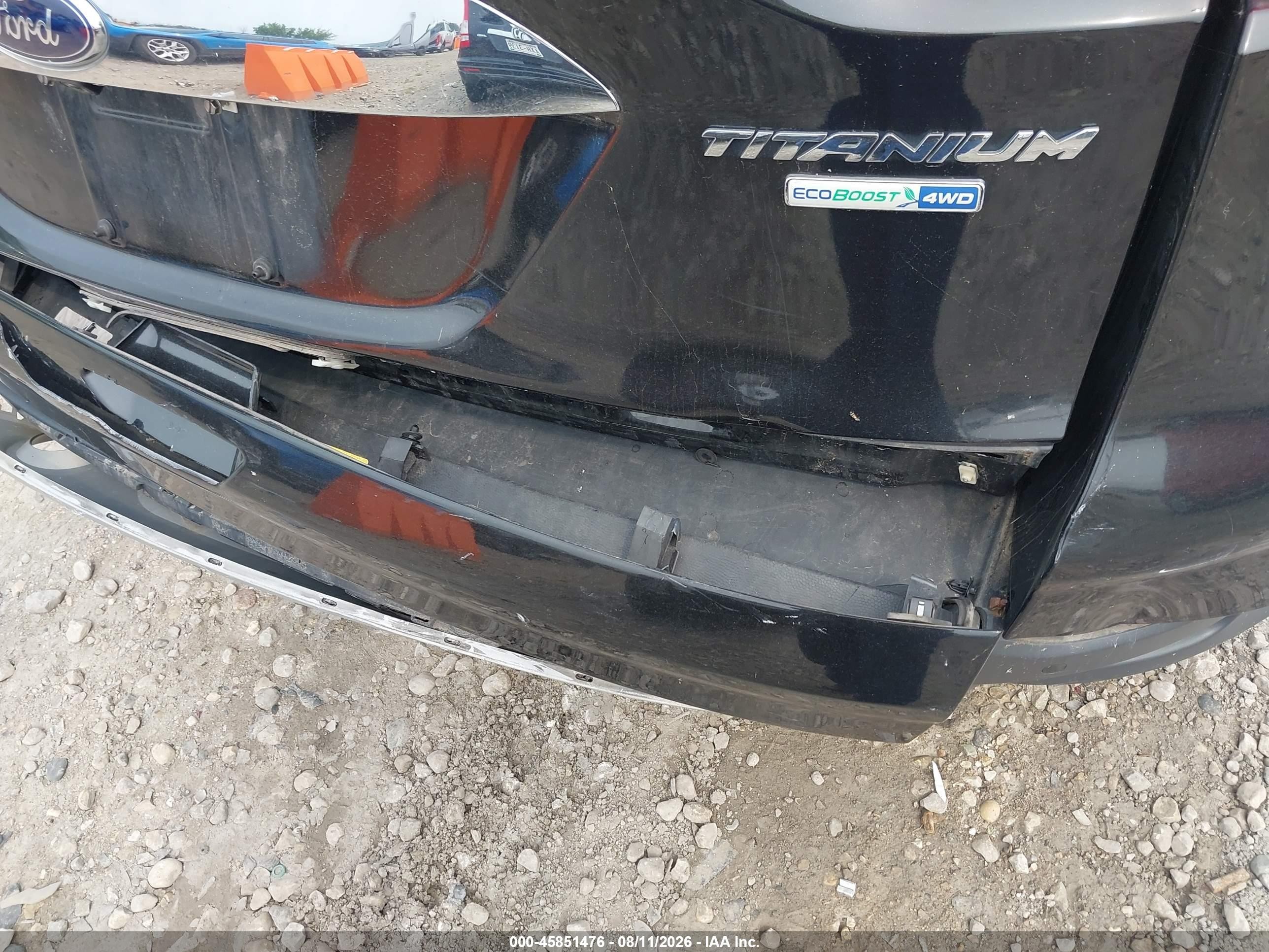 2015 Ford Escape Titanium Black vin: 1FMCU9JX9FUB60490