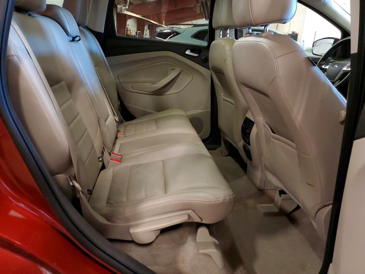2015 Ford Escape Titanium Burgundy vin: 1FMCU9JX9FUC60864