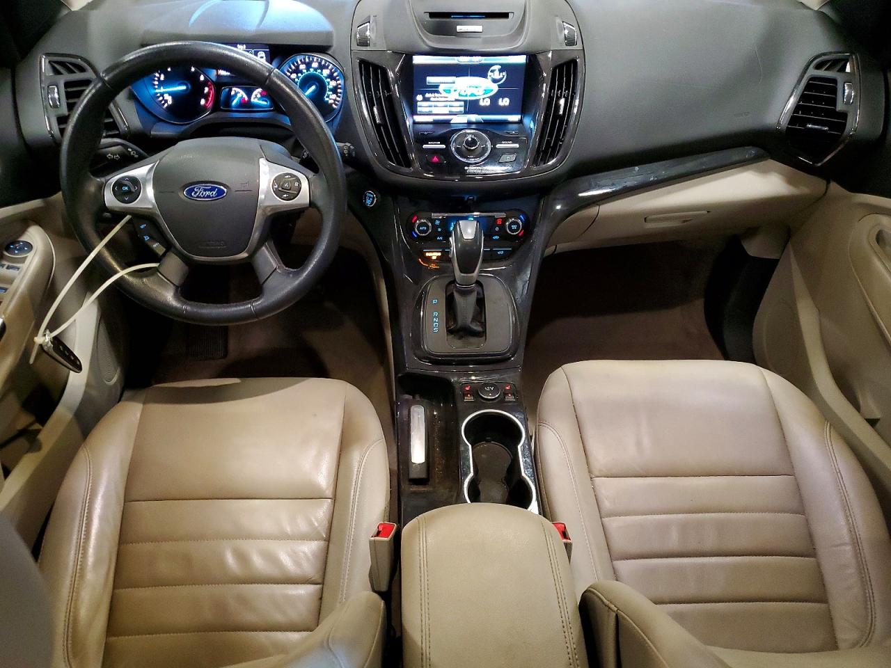 2015 Ford Escape Titanium Burgundy vin: 1FMCU9JX9FUC60864