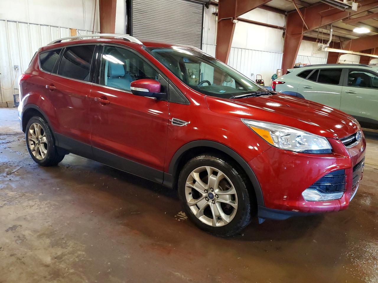 2015 Ford Escape Titanium Burgundy vin: 1FMCU9JX9FUC60864