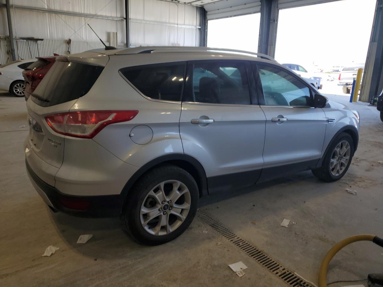 2016 Ford Escape Titanium Silver vin: 1FMCU9JX9GUB37633