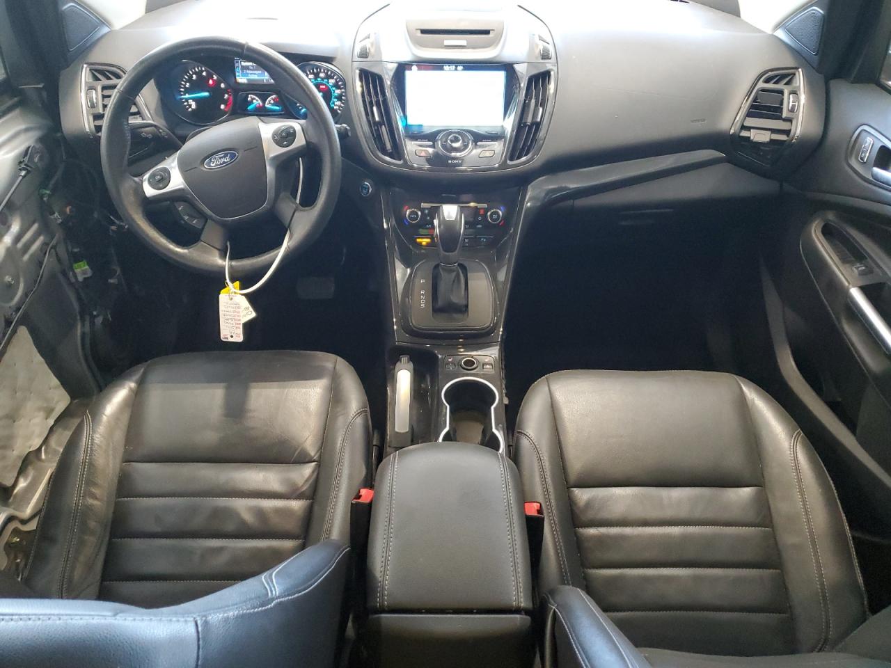 2016 Ford Escape Titanium Silver vin: 1FMCU9JX9GUB37633