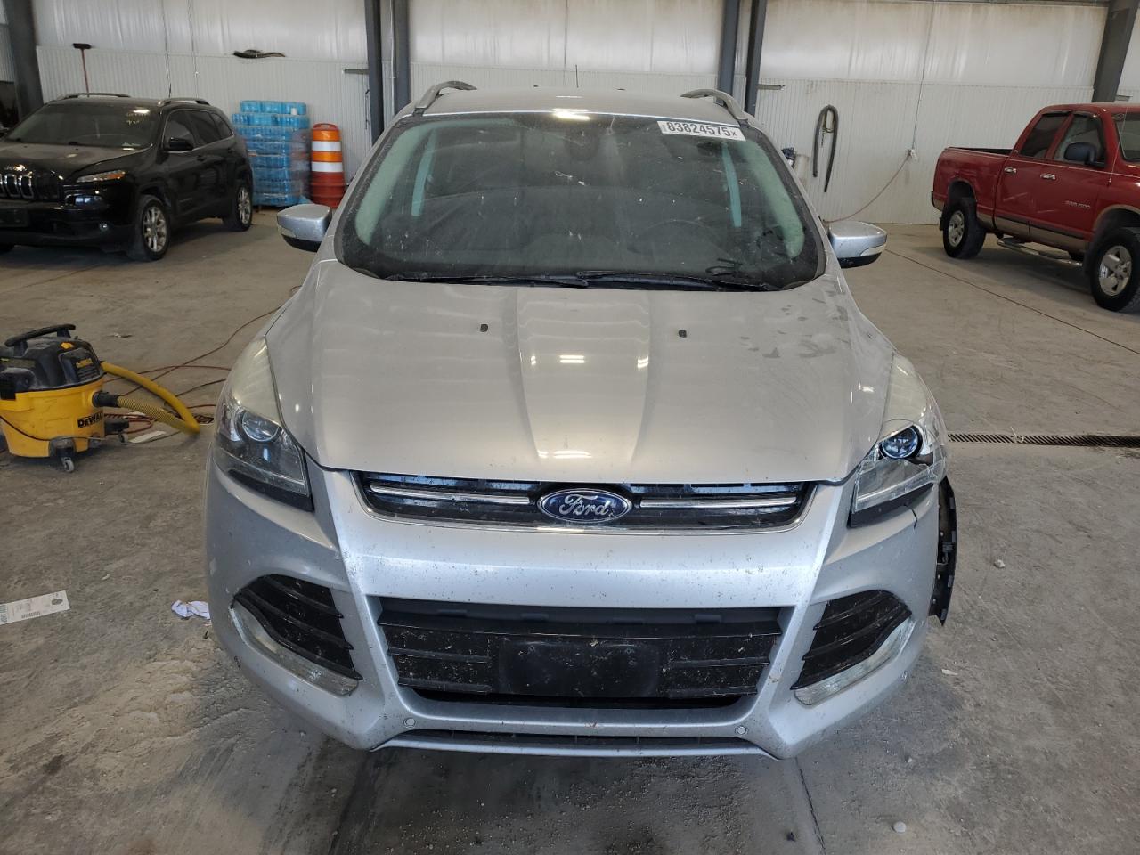 2016 Ford Escape Titanium Silver vin: 1FMCU9JX9GUB37633