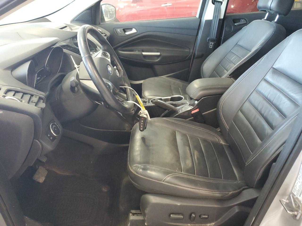 2016 Ford Escape Titanium Silver vin: 1FMCU9JX9GUB37633