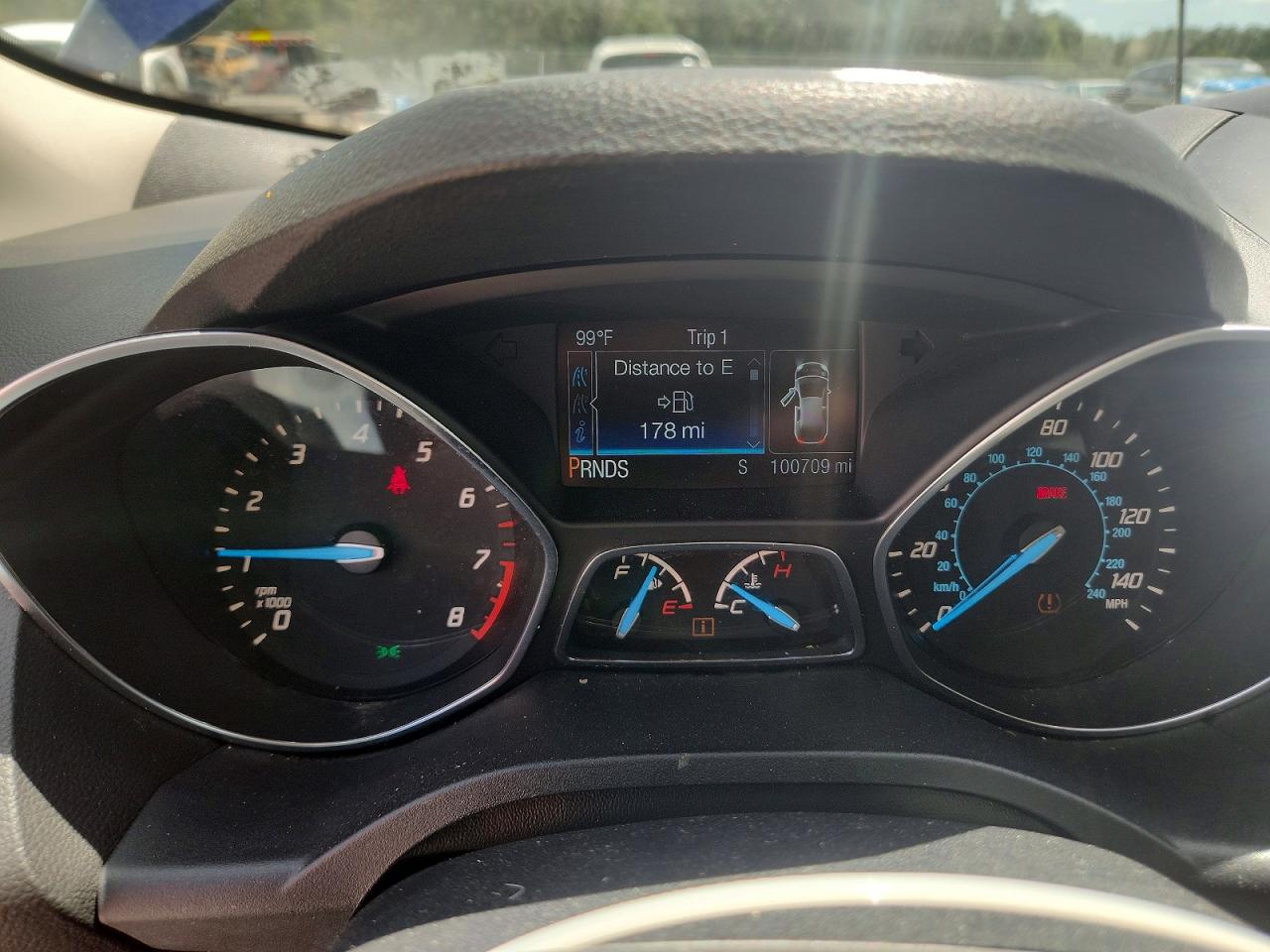 2014 Ford Escape Titanium Blue vin: 1FMCU9JXXEUA18793