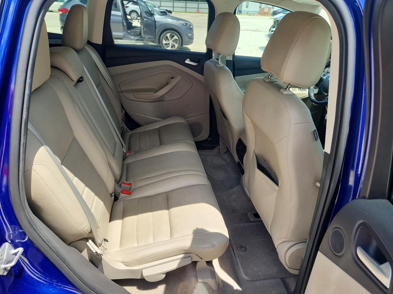 2014 Ford Escape Titanium Blue vin: 1FMCU9JXXEUA18793