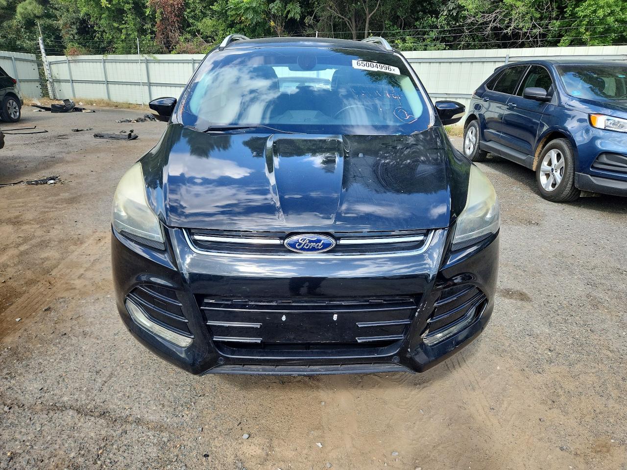 2014 Ford Escape Titanium Черный vin: 1FMCU9JXXEUA33990
