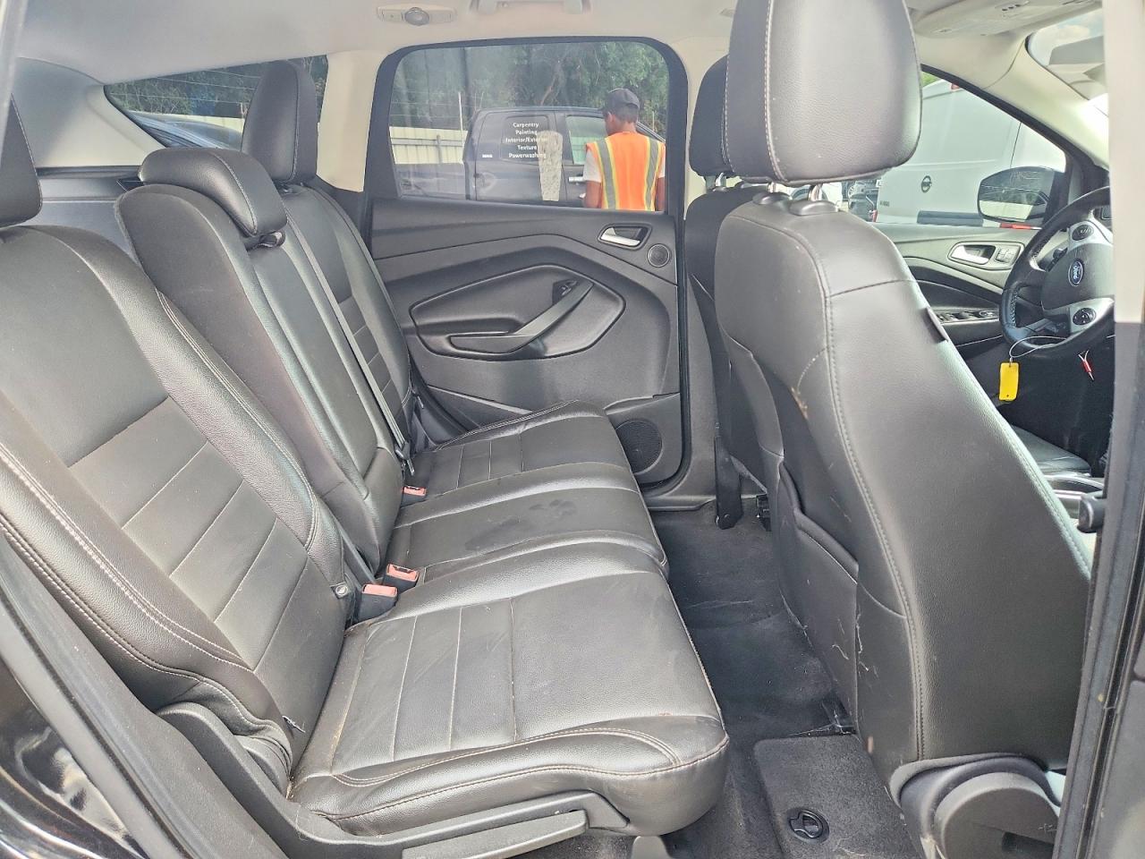 2014 Ford Escape Titanium Черный vin: 1FMCU9JXXEUA33990
