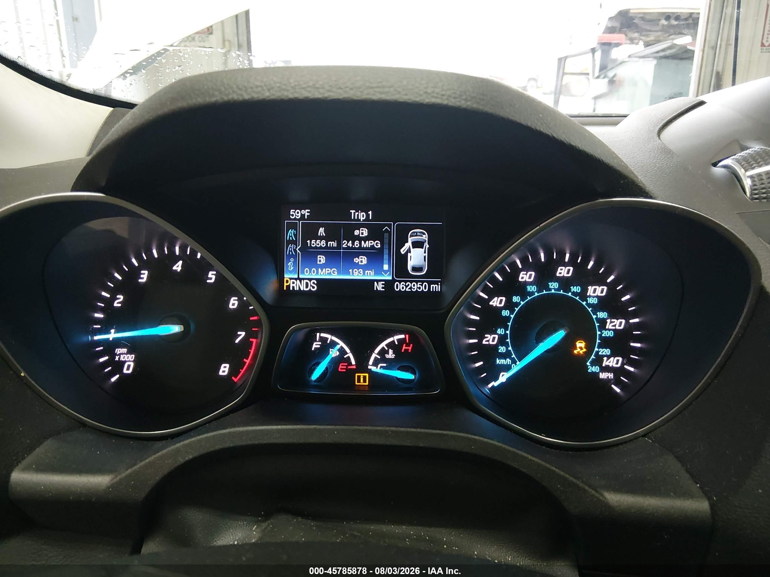 2015 Ford Escape Titanium Белый vin: 1FMCU9JXXFUB63883