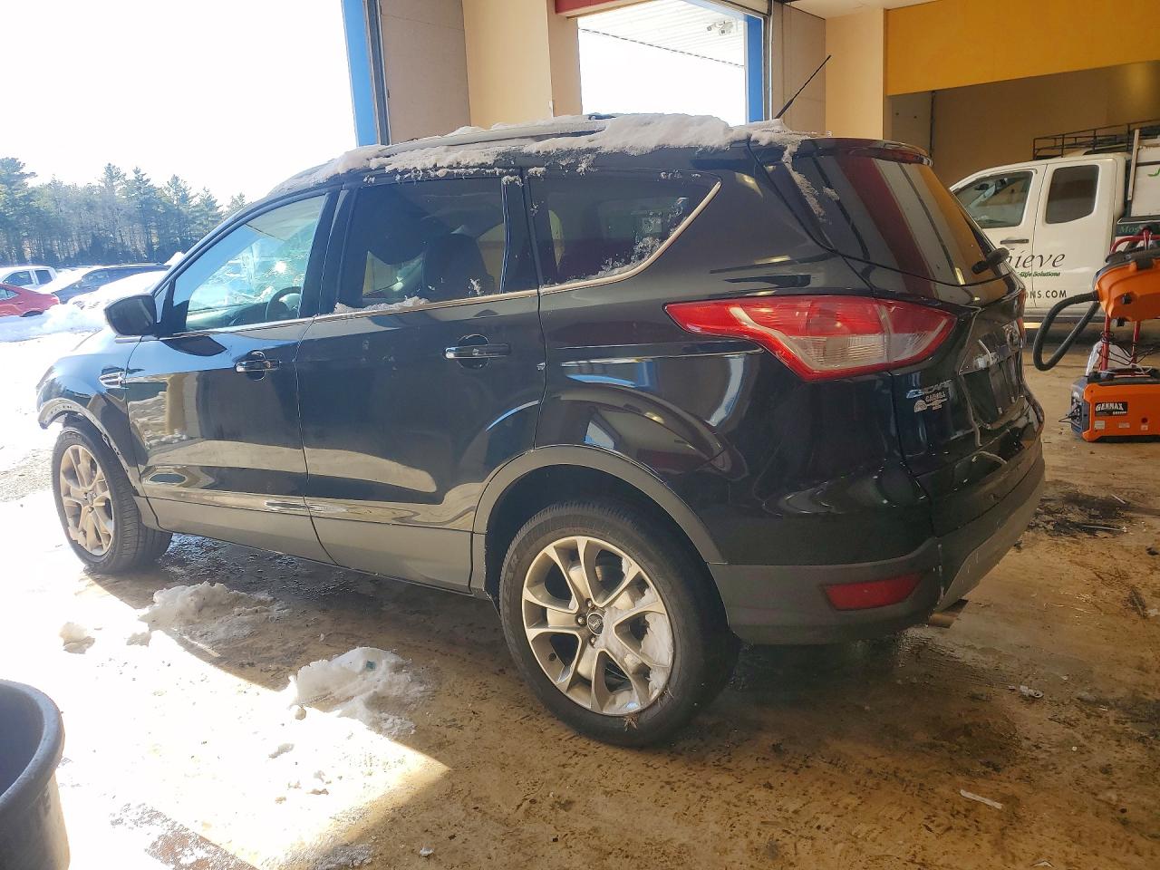2015 Ford Escape Titanium Black vin: 1FMCU9JXXFUB67559