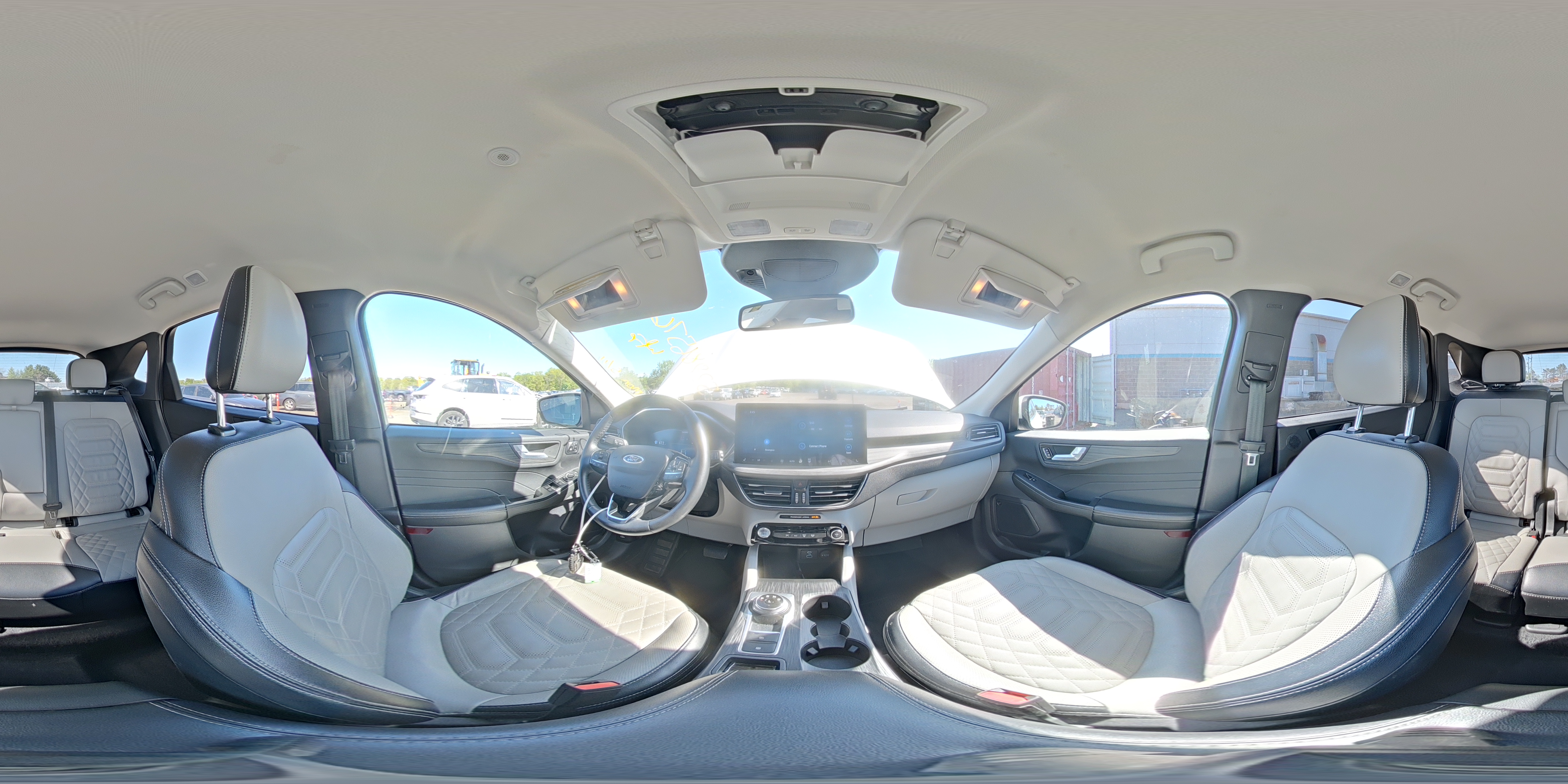 2023 Ford Escape Platinum White vin: 1FMCU9JZ2PUB27768