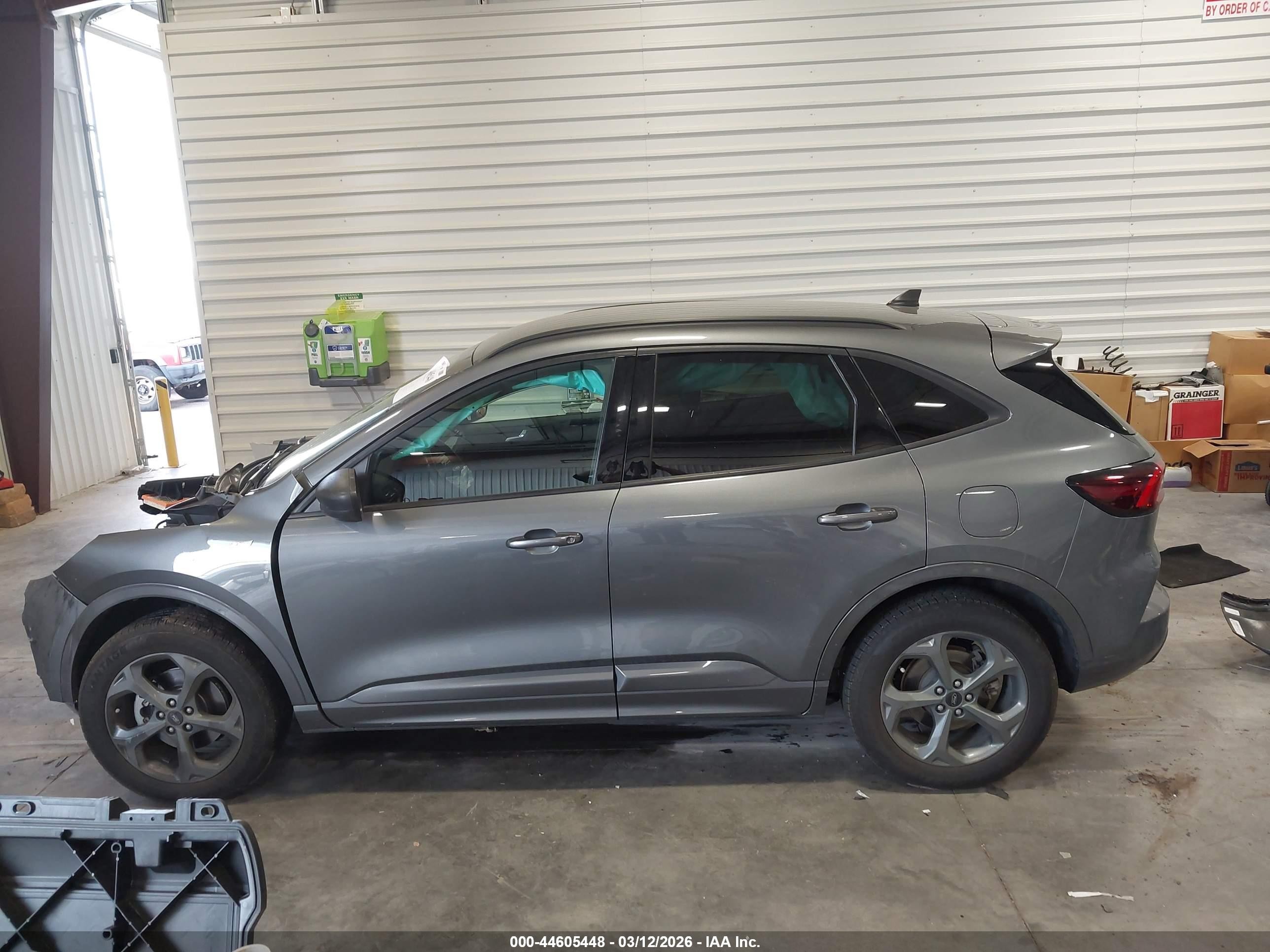 2024 Ford Escape St-line Gray vin: 1FMCU9MN1RUA24014