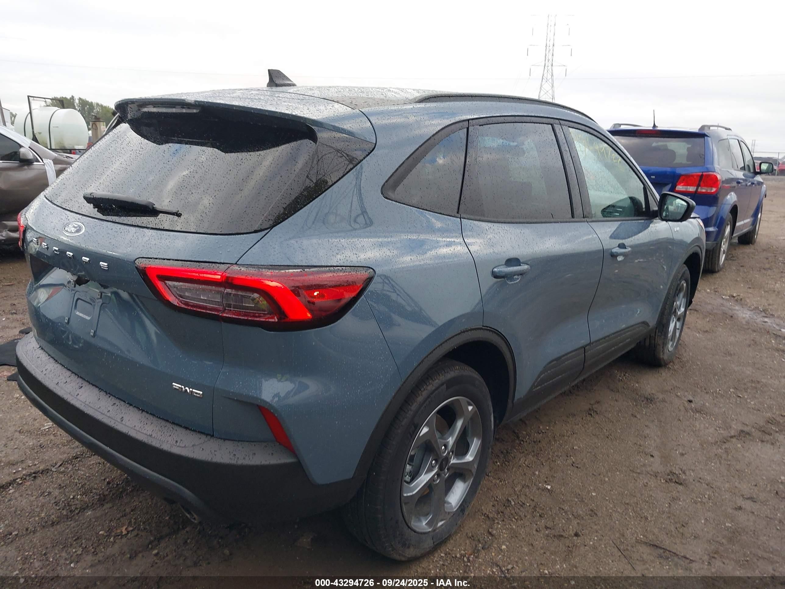 2025 Ford Escape St-line Blue vin: 1FMCU9MN4SUA98873