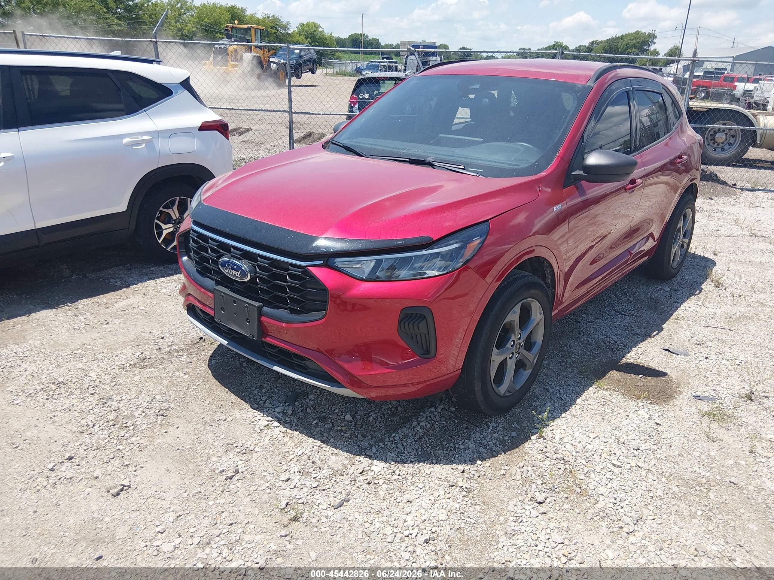2024 Ford Escape St-line Красный vin: 1FMCU9MN5RUB26867