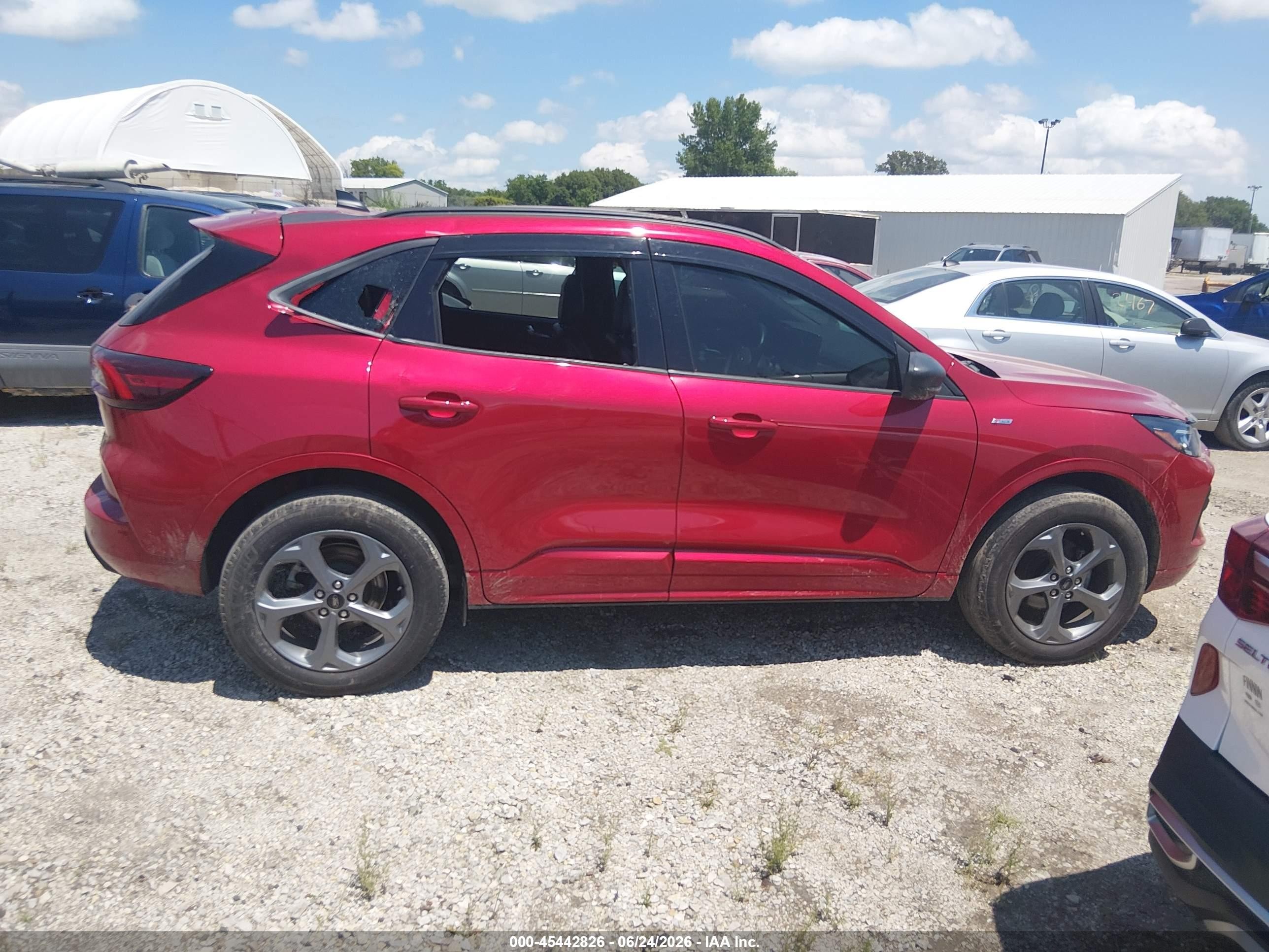 2024 Ford Escape St-line Красный vin: 1FMCU9MN5RUB26867