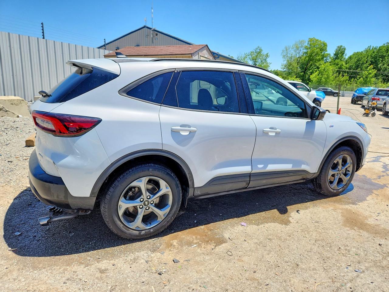 2025 Ford Escape St Line Silver vin: 1FMCU9MN5SUA41324