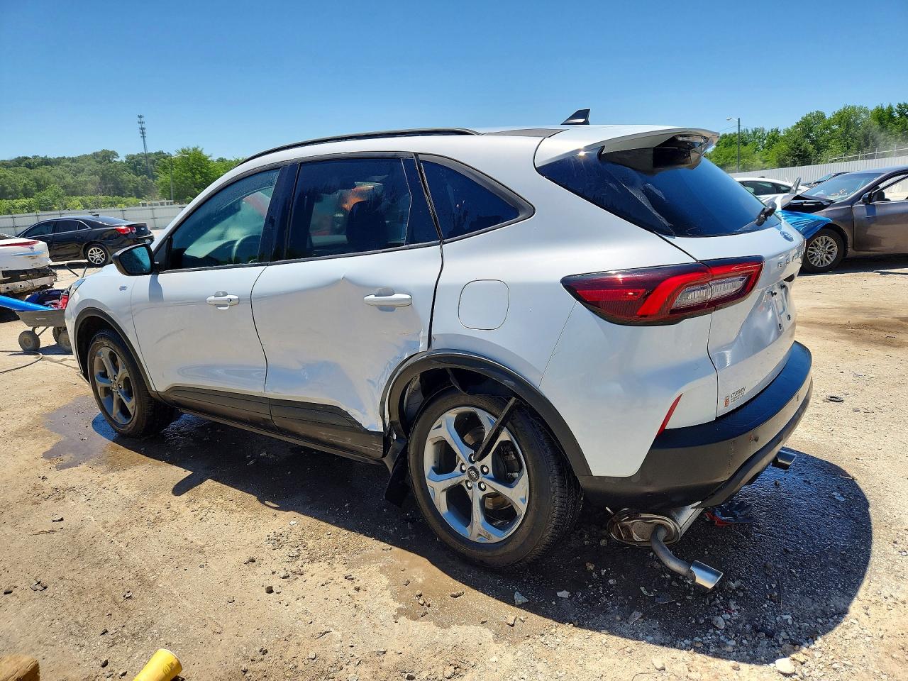 2025 Ford Escape St Line Silver vin: 1FMCU9MN5SUA41324
