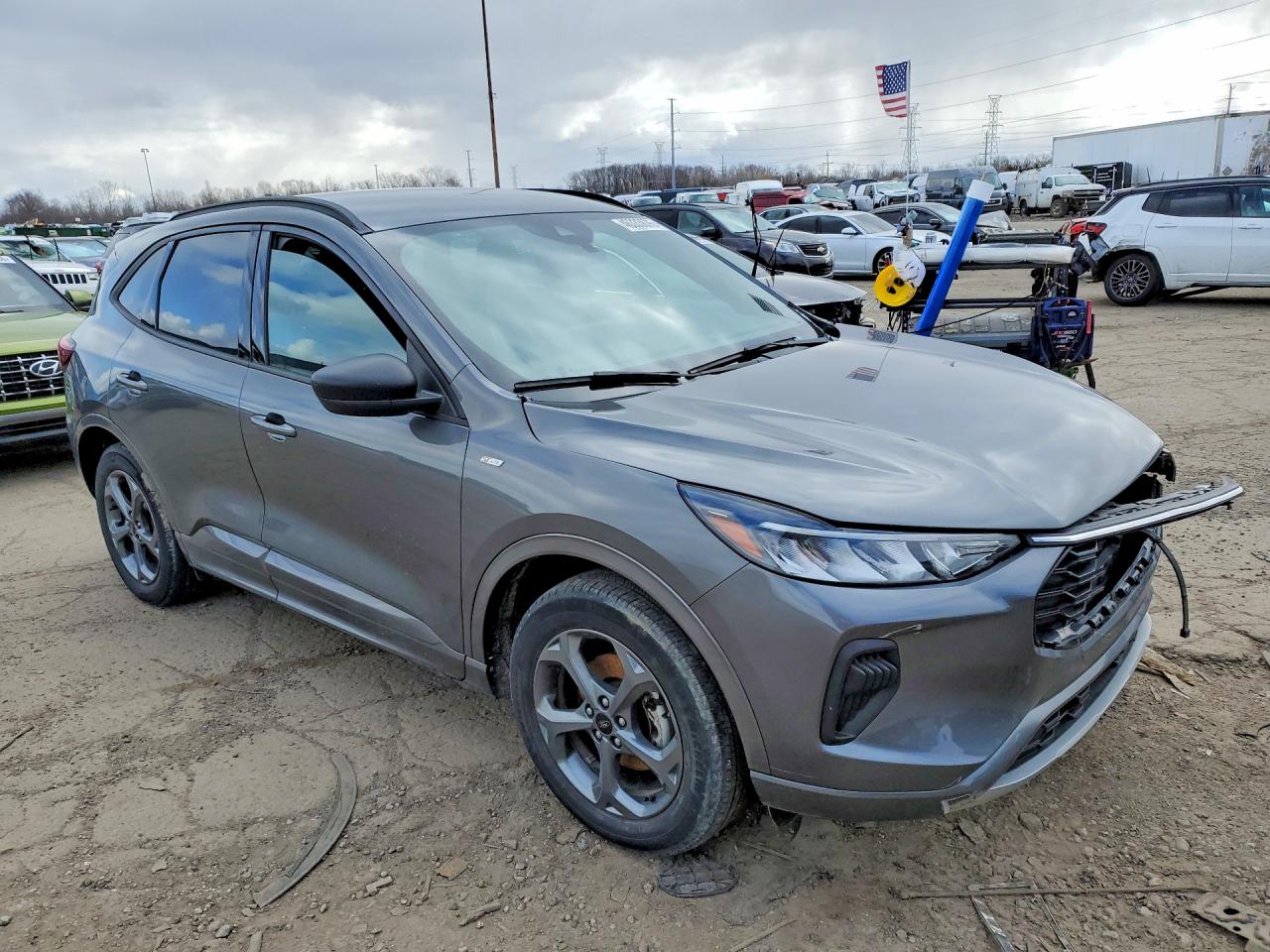 2023 Ford Escape St Line Gray vin: 1FMCU9MN7PUA24323