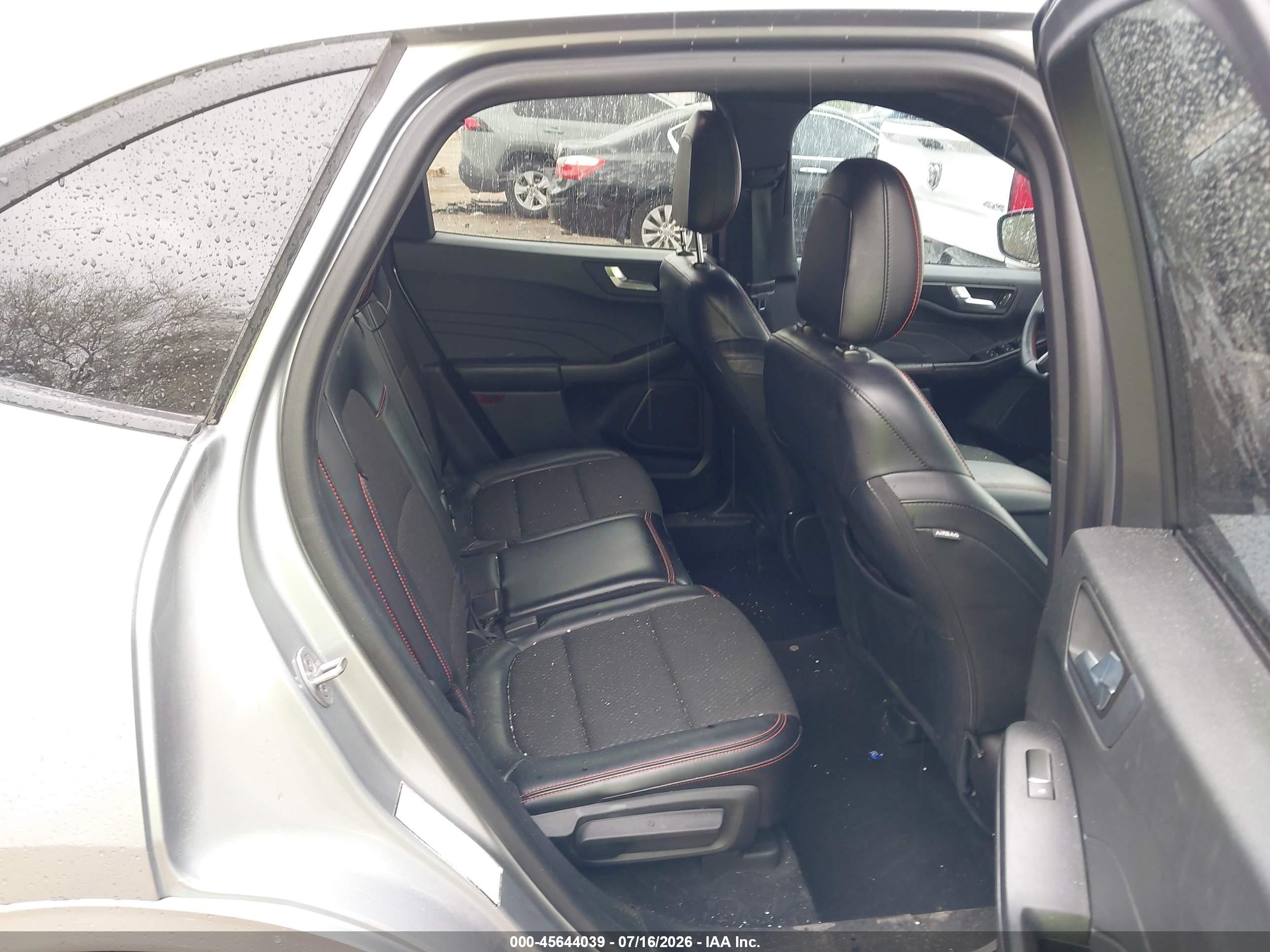 2023 Ford Escape St-line Silver vin: 1FMCU9MN9PUA24937