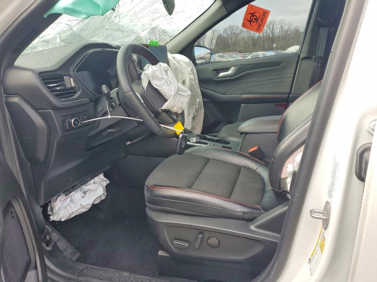 2023 Ford Escape St Line Select White vin: 1FMCU9NA3PUA66922