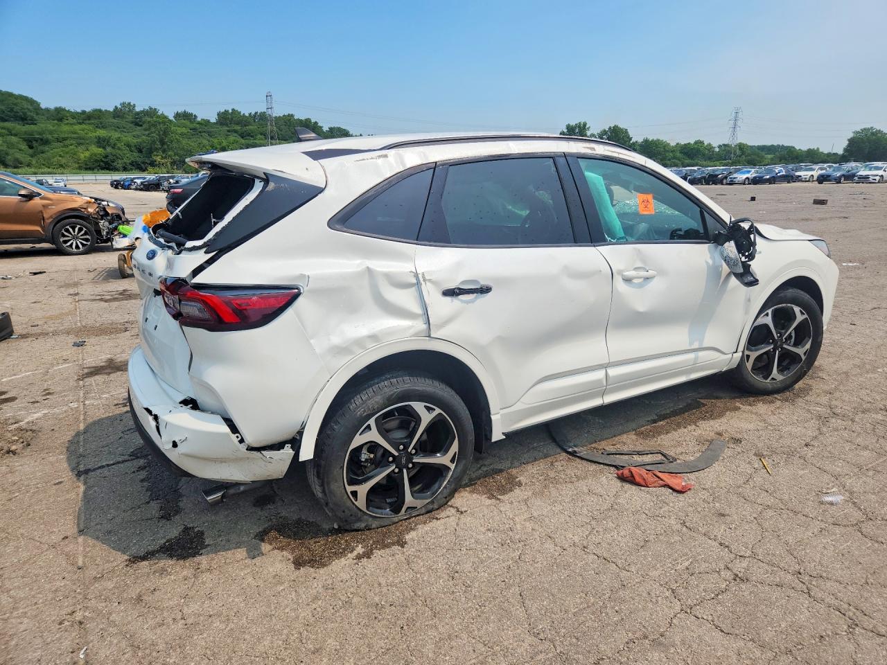 2024 Ford Escape St Line Select Белый vin: 1FMCU9NA3RUA52070