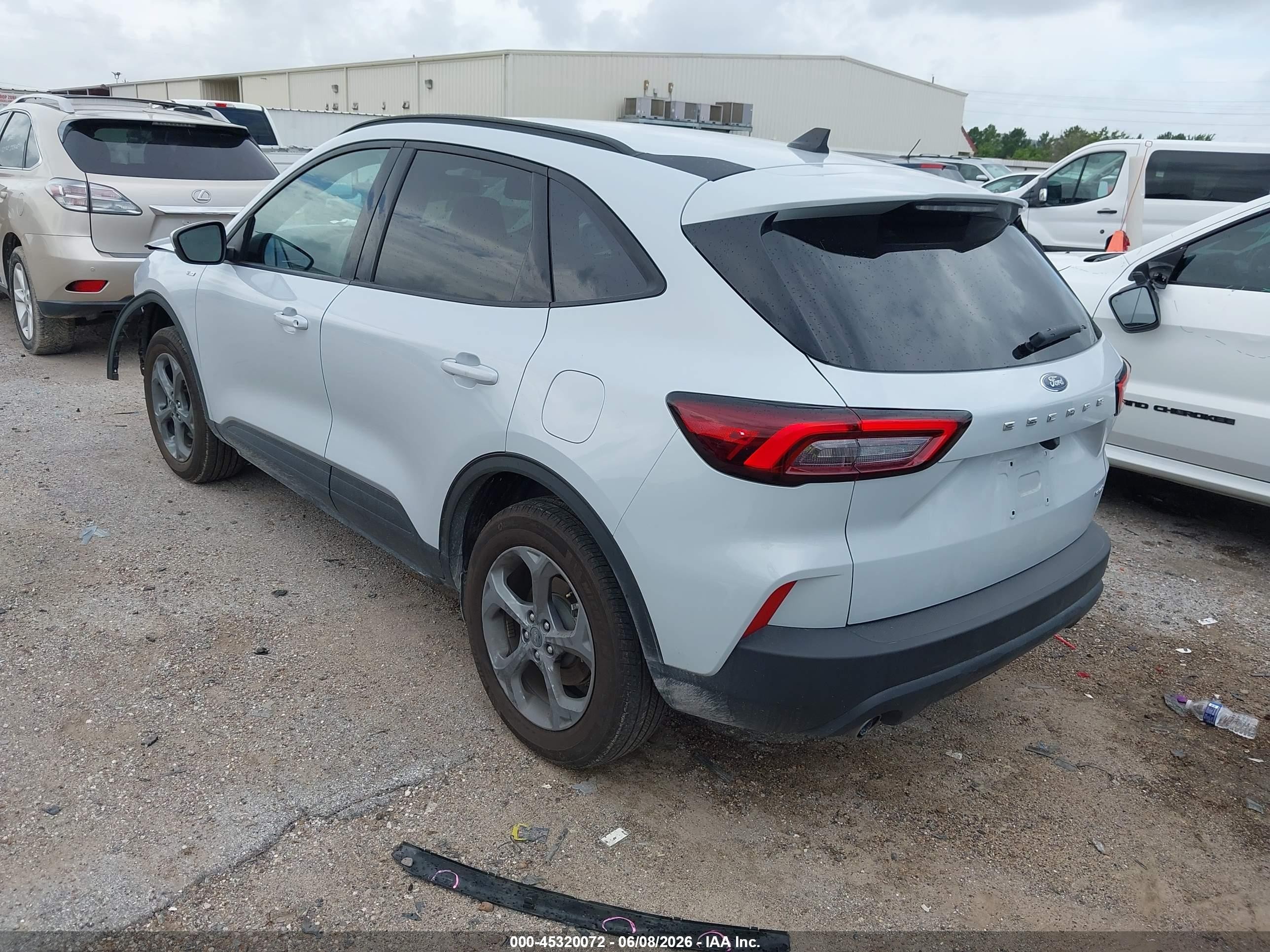 2025 Ford Escape St-line Select Silver vin: 1FMCU9NA5SUB43380