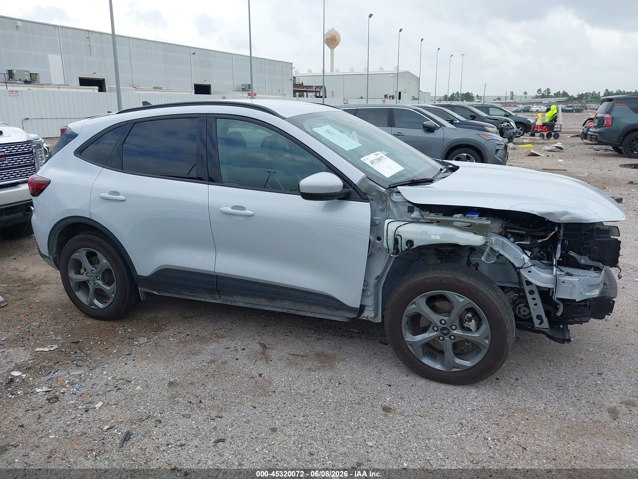 2025 Ford Escape St-line Select Silver vin: 1FMCU9NA5SUB43380
