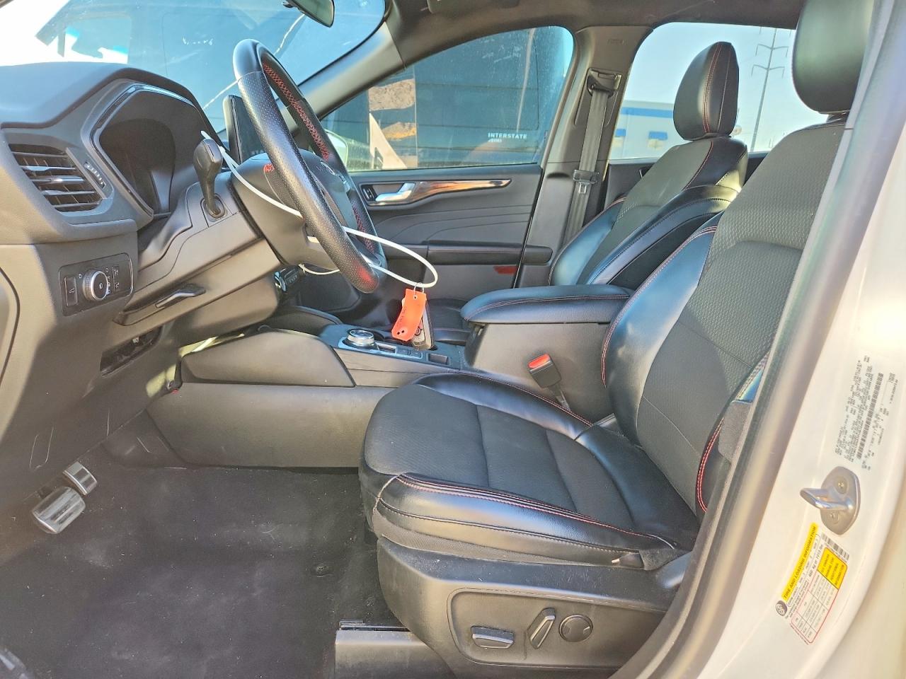2023 Ford Escape St Line Select White vin: 1FMCU9NA7PUB16494