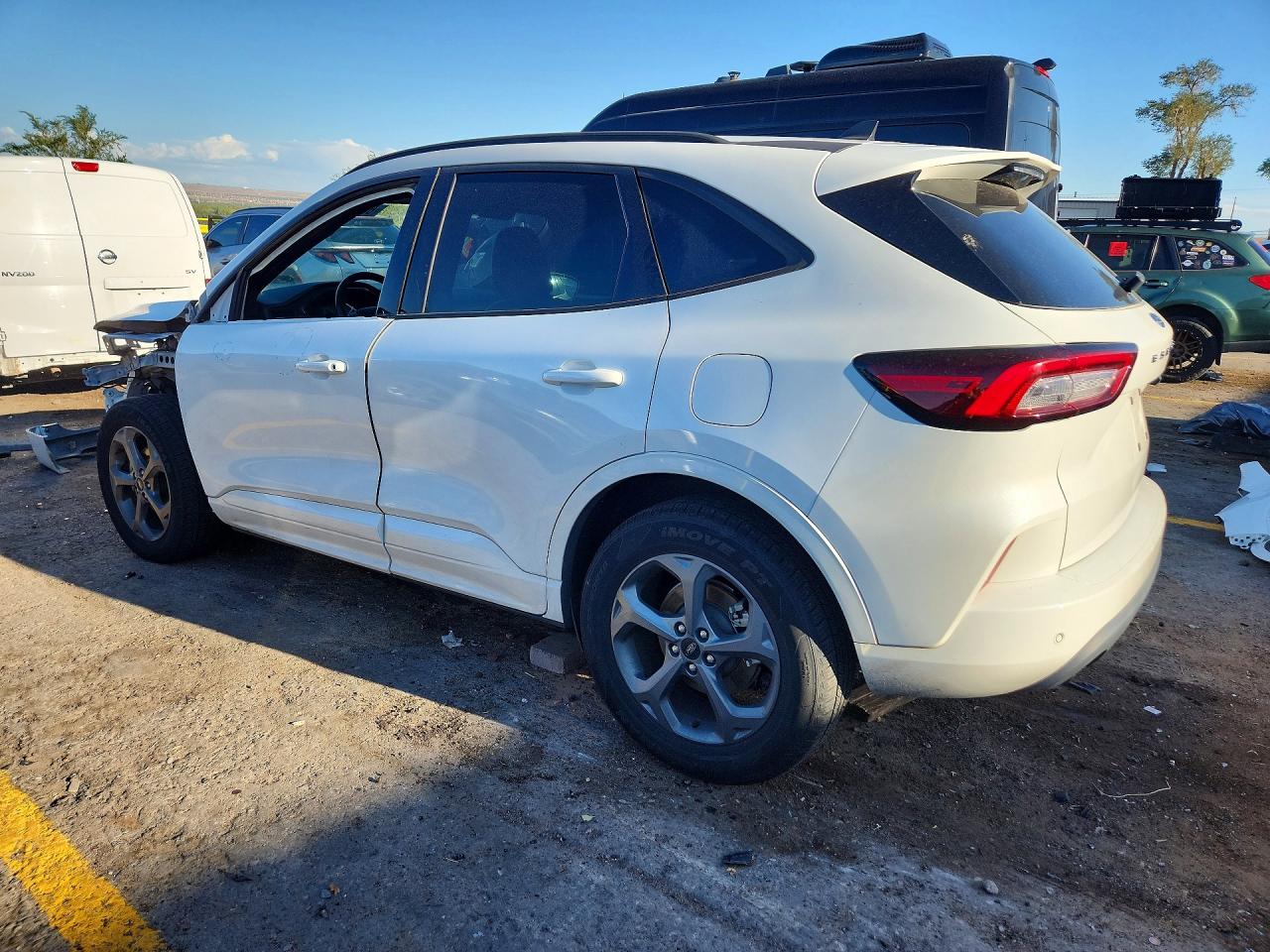 2023 Ford Escape St Line Select White vin: 1FMCU9NA7PUB16494